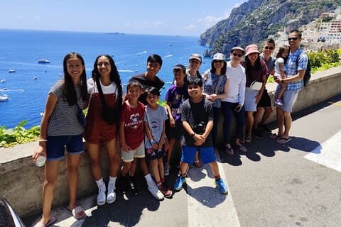 Pompeii Amalfi Drive from Salerno