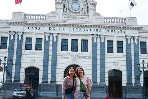 Discover Lima: Love Park, Historic Center, and its Catacombs.