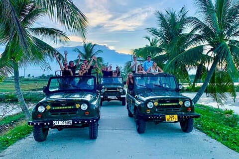 Discover Hidden Hoi An: Jeep Adventures in Countryside & Islands