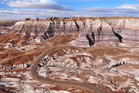 Self-Guided Audio Driving Tour in Petrified Forest National Park