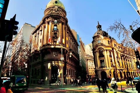 Santiago Half-Day Walking Tour with Hotel Pick up & Food Sample