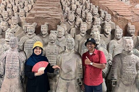 Xian Terracotta Warriors and Banpo Museum Bus Tour