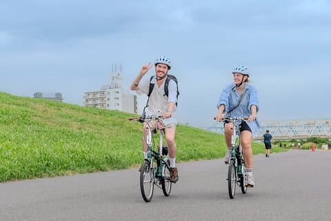 Tokyo Non-Touristy Local Private E-bike Cycling Tour from Asakusa