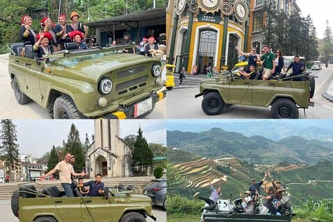 Full Day Sapa Jeep Open Air Jeep Off The Beaten Track