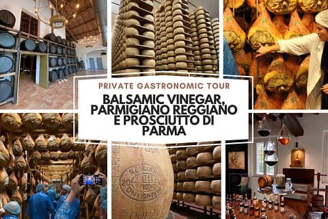 From Florence: Balsamic Vinegar, Parmigiano Reggiano & Prosciutto