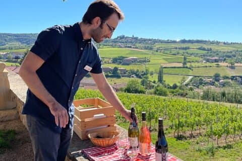 Private half-day tour to Golden Stones Beaujolais with tastings