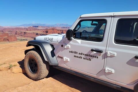 Canyonlands NP. Backcountry Morning or Afternoon 4X4 JEEP