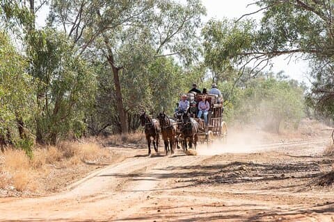 Cobb & Co Stagecoach Experience in Longreach