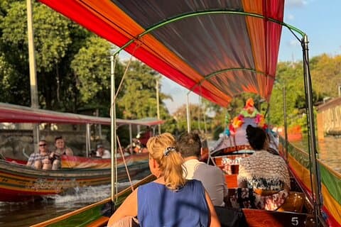Bangkok 3-in-1 Tour: Longtail Boat,TukTuk & Street Food Adventure
