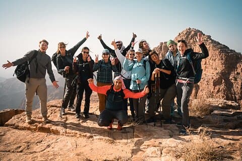 Dana to Petra Trek + Wadi Rum & the Dead Sea - 9 Days