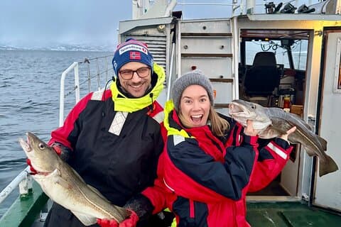 Tromso fishing Sea Safari