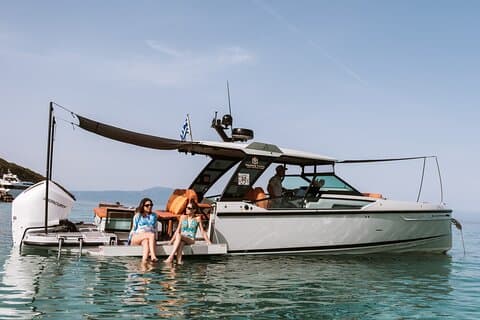 Discover the beauty of the Messinian Inousses Islands on a Yacht