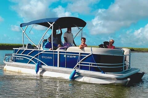 Pontoon Boat Rental Tybee Island