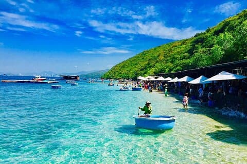 Coral Reef Snorkeling and Floating Bar Party from Nha Trang