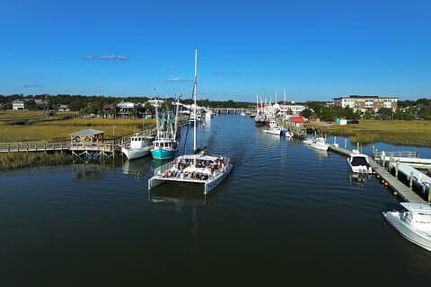 Daytime Charleston Harbor Sail - Lux Catamatan w/Bar