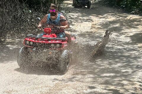Jade Caverns and Mayan Village Cozumel ATV TOUR