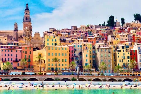 Walking Tour in the Old Town of Menton France