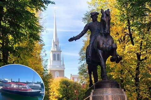 Boston Revolutionary Walking Tour + Private Harbor Cruise