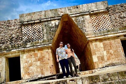 Uxmal Tour, Cenotes and Typical Food Leaving from Merida