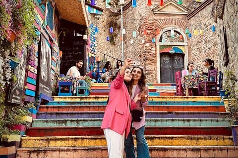 Galata Tower - Fener-Balat Neighborhoods & Golden Horn by Ferry