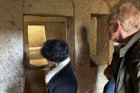 Day tour from Rome to the Etruscan necropolis of Tarquinia and Cerveteri