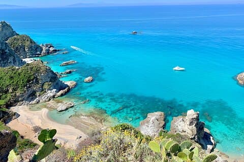 Tropea to Capo Vaticano, the Best Boat tour - Max 12 Passengers