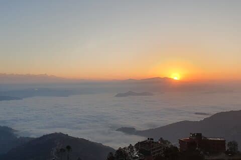 Nagarkot Sunrise with Oldest Temple Visit from KTM
