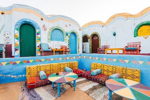 Aswan Botanical Garden and Nubian Village Tour with Camel Ride