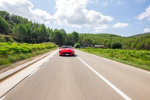 4-Hour Supercar Road Route to a Catalan Winery from Barcelona