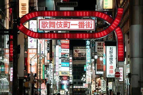 Tokyo Shinjuku at Night