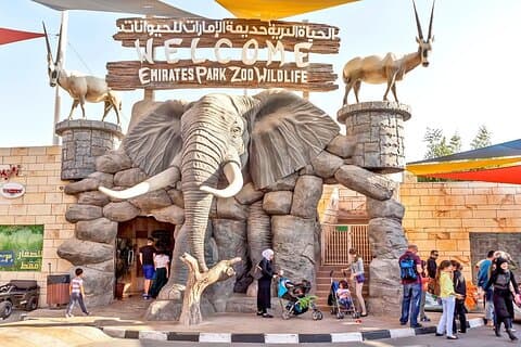 Emirates Park Zoo Abu Dhabi: Wildlife Adventure Ticket