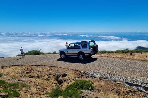 Private 4x4 Jeep Full Day Porto Moniz or Santana