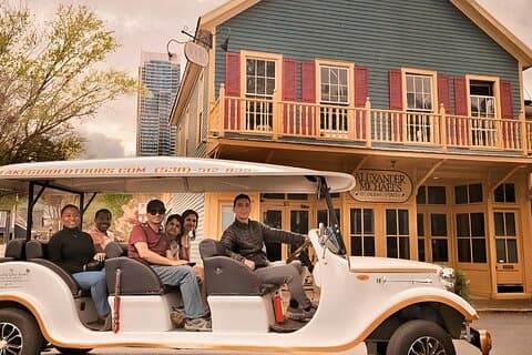 Charlotte Historical City Guided Sightseeing E-Cart Tour
