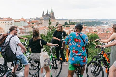 1.5h Prague E-Scooter Panoramic Tour small-group with PragueWay