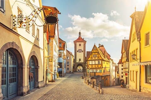 Private tour from Munich to Rothenburg and Harburg