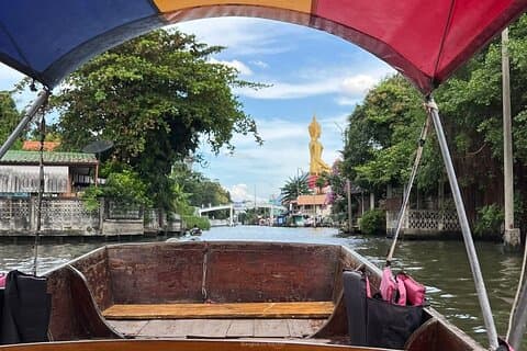 Customizable Private Bangkok Canal Cruise to Big Buddha & Market