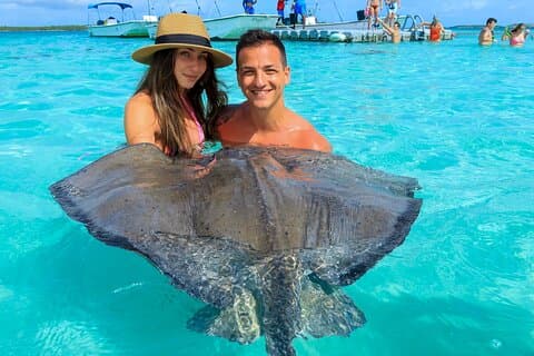 Stingray City experience, Devils Bridge and Long Bay Beach