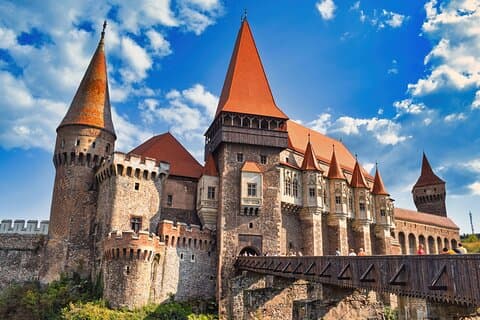 Turda Salt Mine and Hunedoara Corvin Castle from Cluj