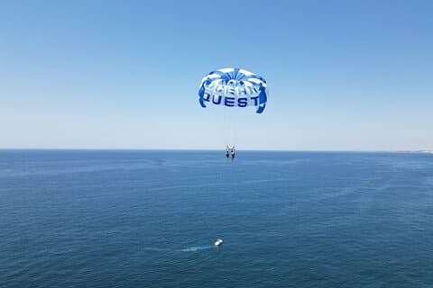 Parasailing from Vilamoura Marina