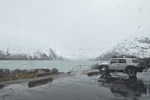 Whittier Cruise Shuttle Tour with Multiple Stops