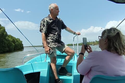 Negombo Lagoon Boat Safari Hotel Pickup(Monkey,Mangrove)