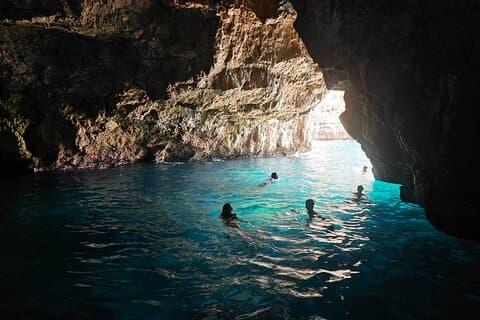 Blue cave Mamula Tunnels Speed Boat Tour