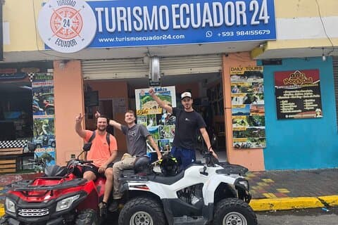 Waterfalls Route & Pailon del Diablo ATV Tour 3 - Hour in Bathrooms