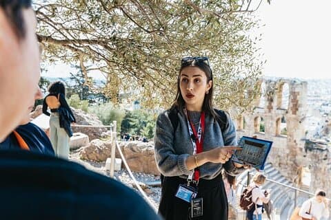 Acropolis monuments, Parthenon and Plaka, Monastiraki walking tour