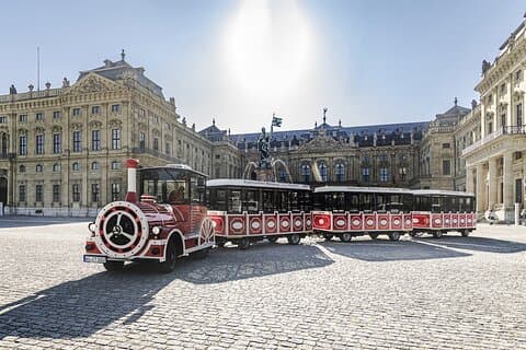 City tour through Würzburg with the Bimmelbahn