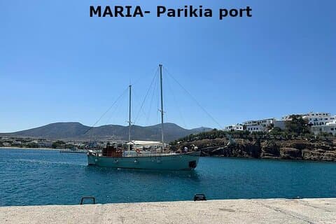 Maria Paros Sea Caves Tour Blue Lagoon Antiparos Despotico