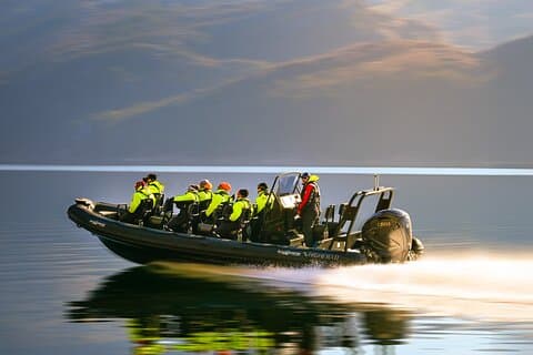 RIB adventure in the Lysefjord with fjord sightseeing