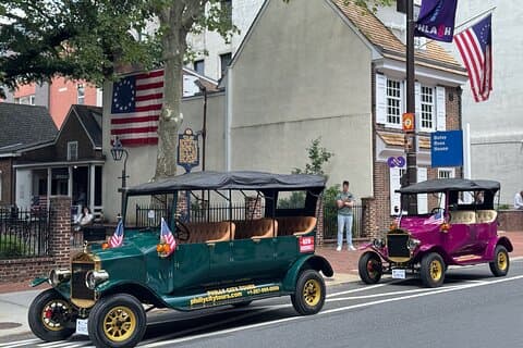 One Hour Tour Of Philadelphia Historical Sites In A Vintage Car