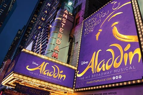 Disney's Aladdin on Broadway Ticket