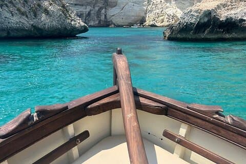 Cagliari boat tour : 5 swim stops, snorkeling & Sardinian aperitif